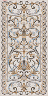 Плитка Kerama Marazzi Мозаика бежевый декорированный лаппатированный SG590802R (119,5x238,5)